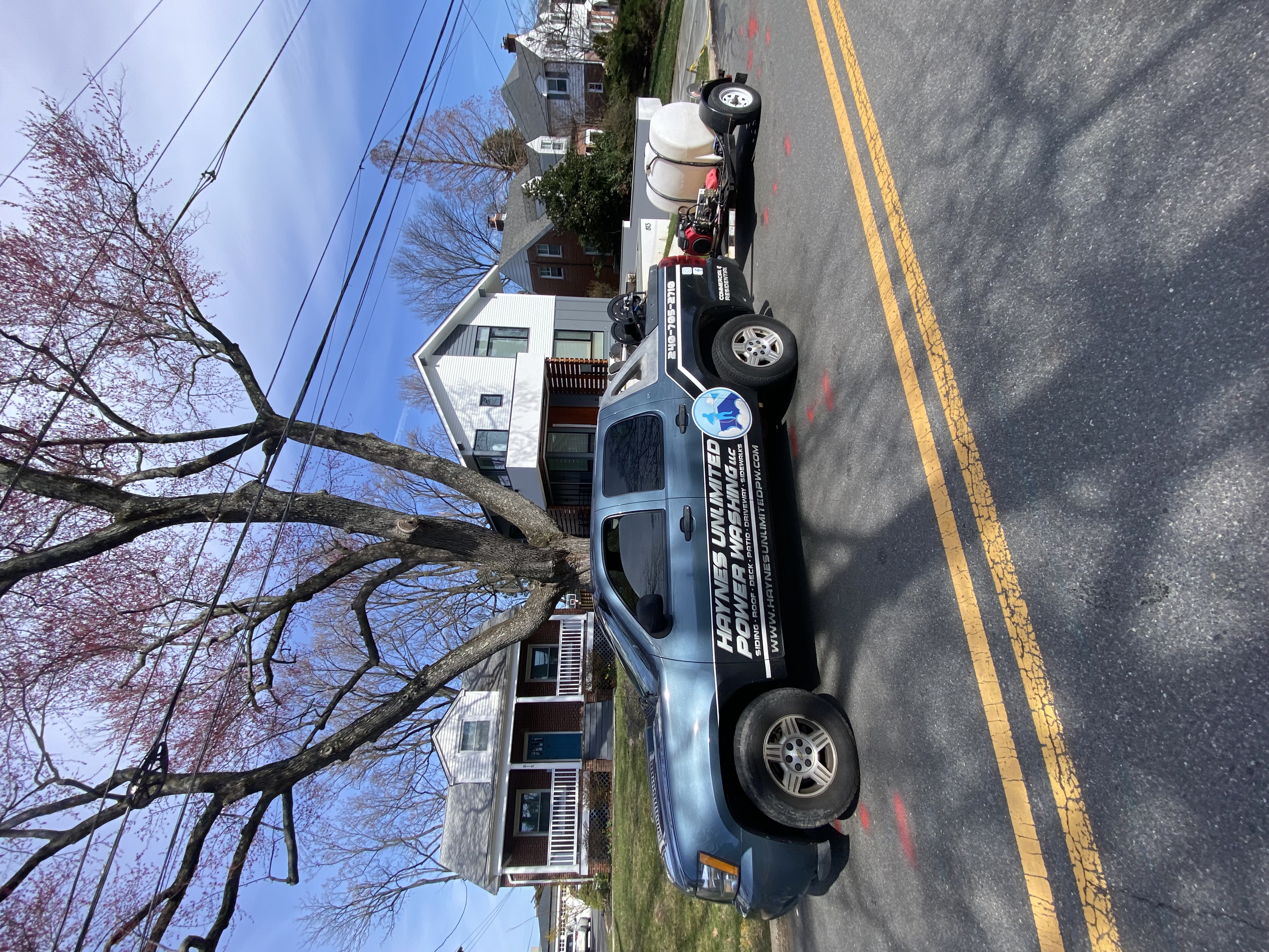 Driveway Cleaning & Asphalt Tire Mark Removal located in Washington, DC. 